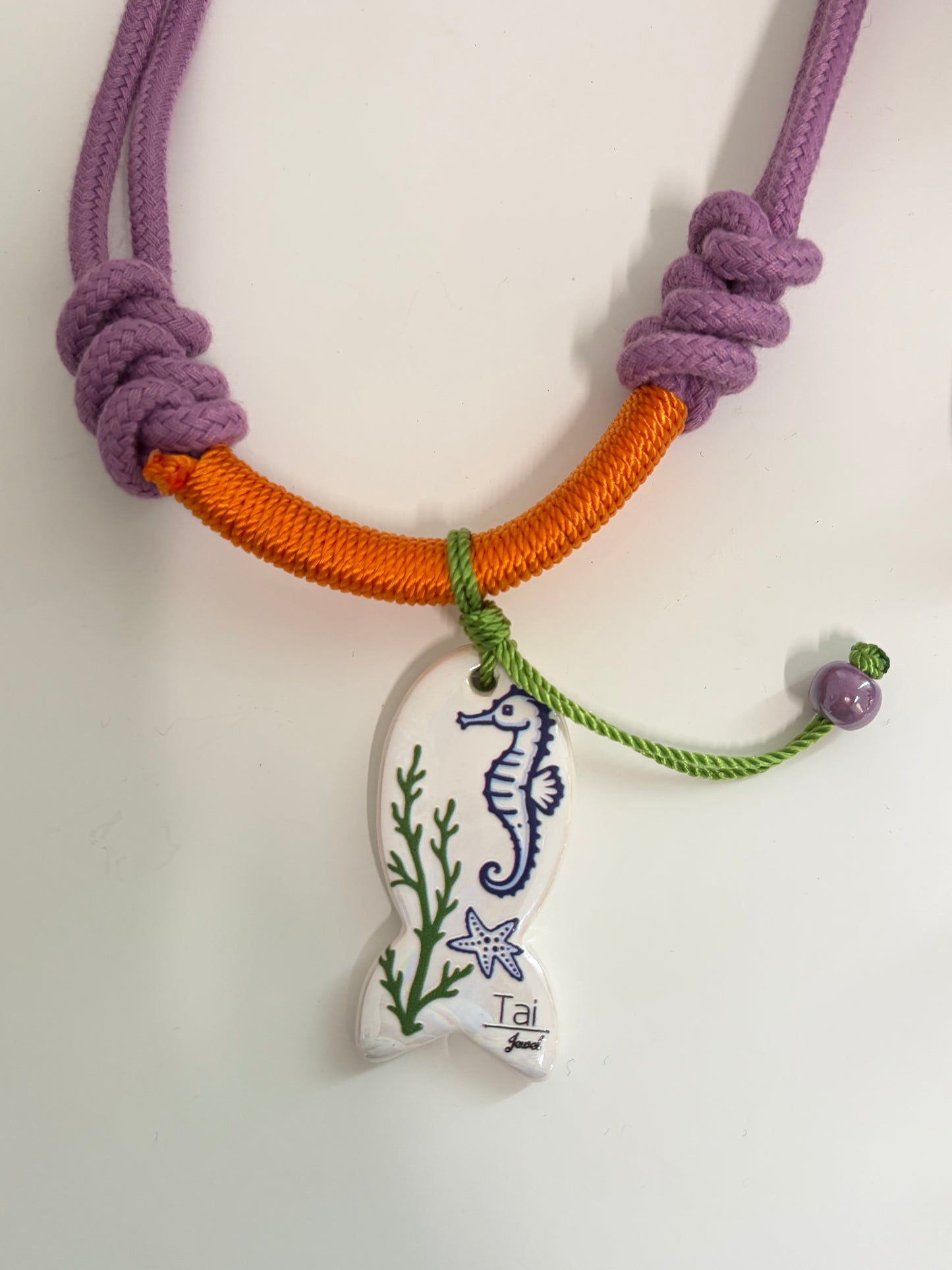 La marina by Tai style #2 collar en hilo