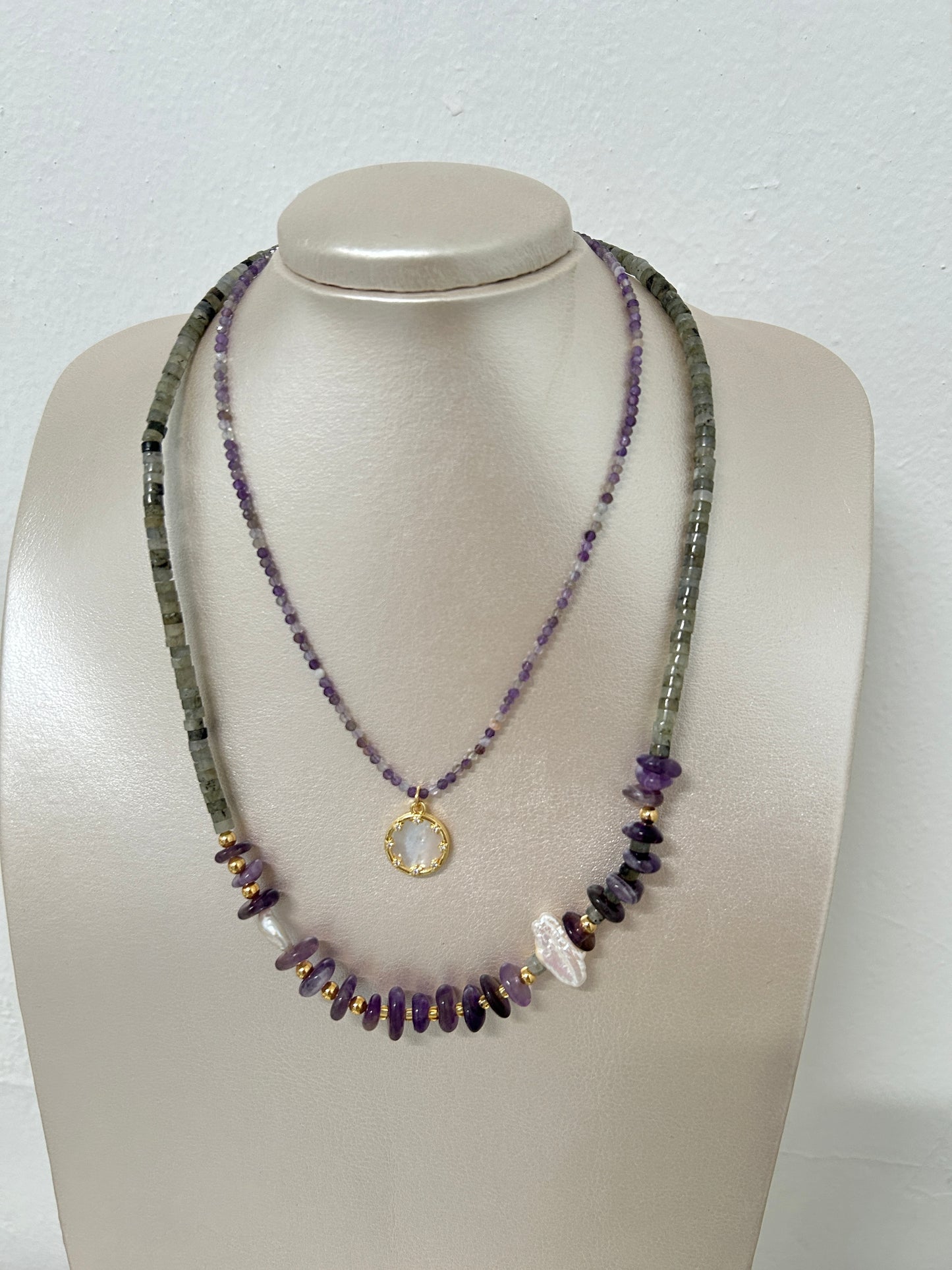 Amatista (set 2 collares amatista)