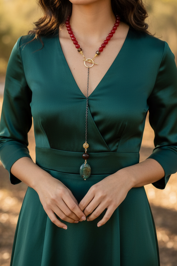 Collar largo Wine dreams