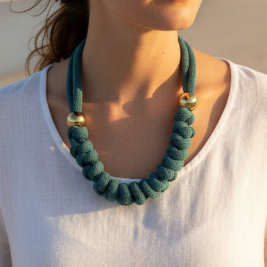 Collar Bahia encantada- # 5 ☀️5 collares en 1☀️charms removibles🐟puedes mojarlo