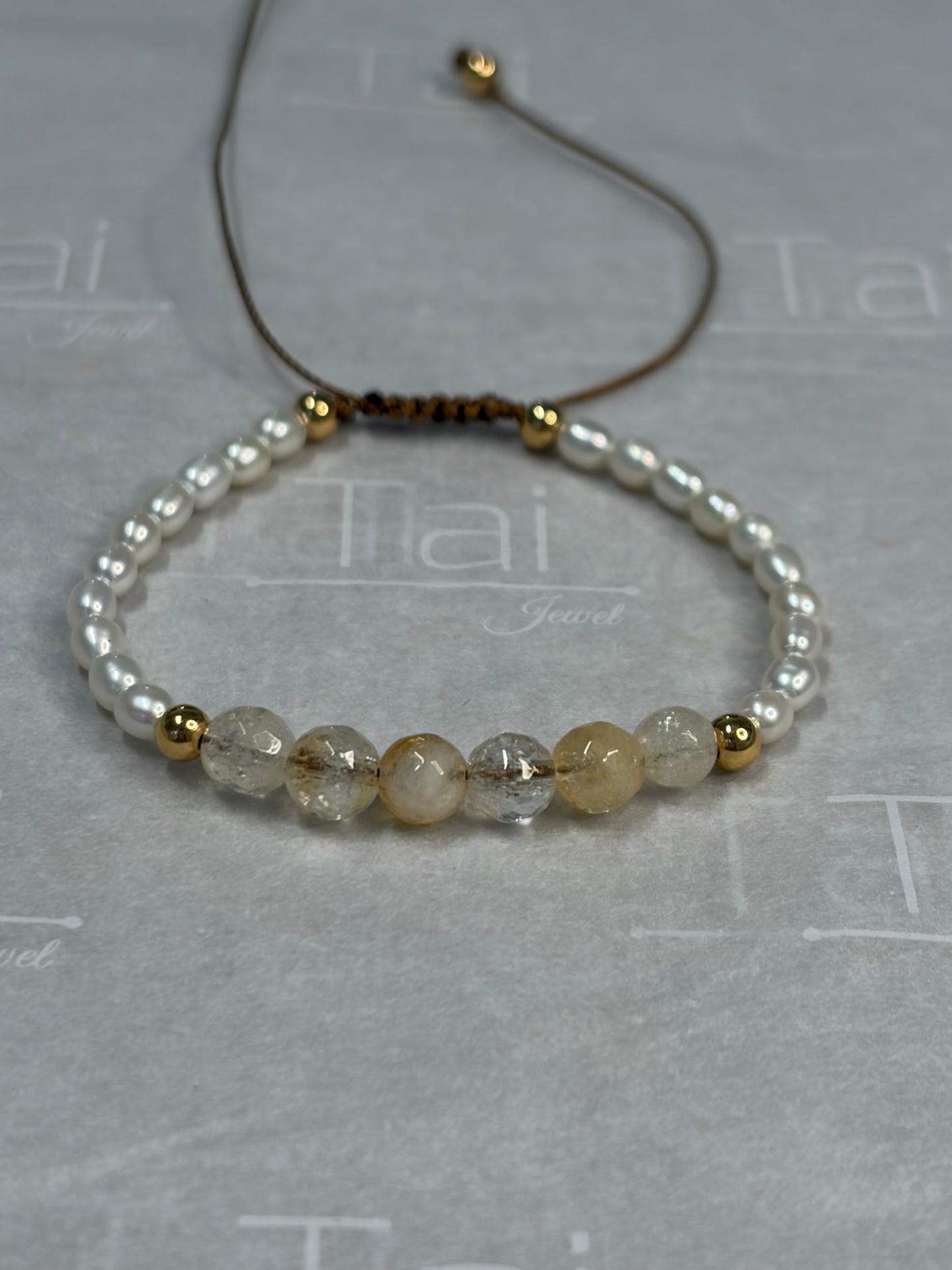 Pulsera Citrina “Luz y Abundancia”