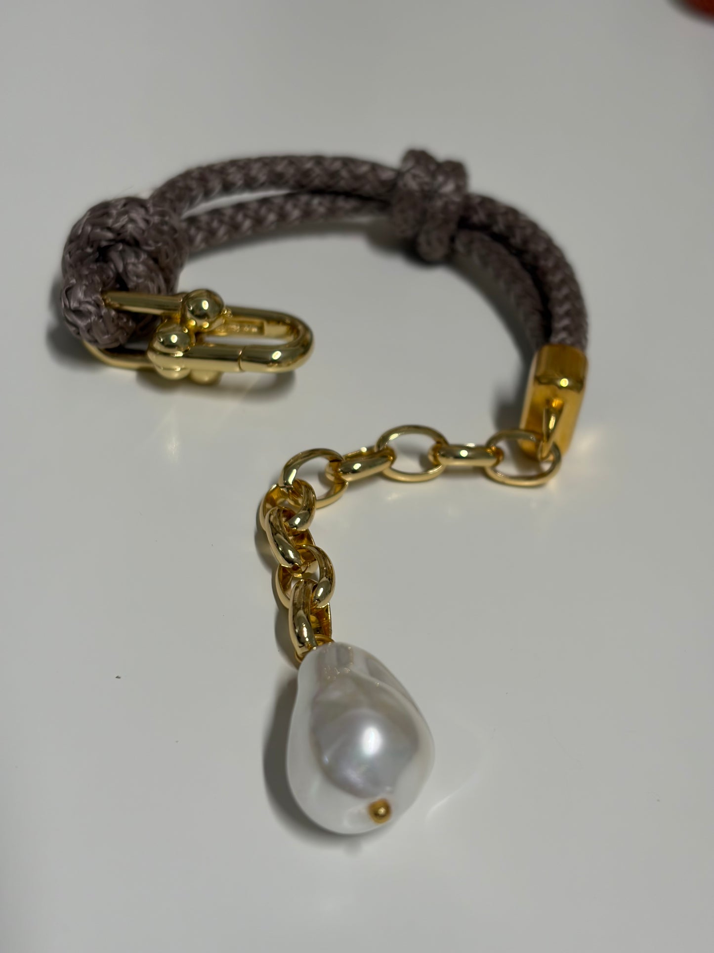 Pulsera Golden Safari # 6 Taupe - Safari Collection