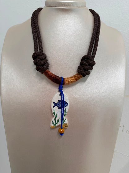 La marina  by Tai  style #3- collar en hilo