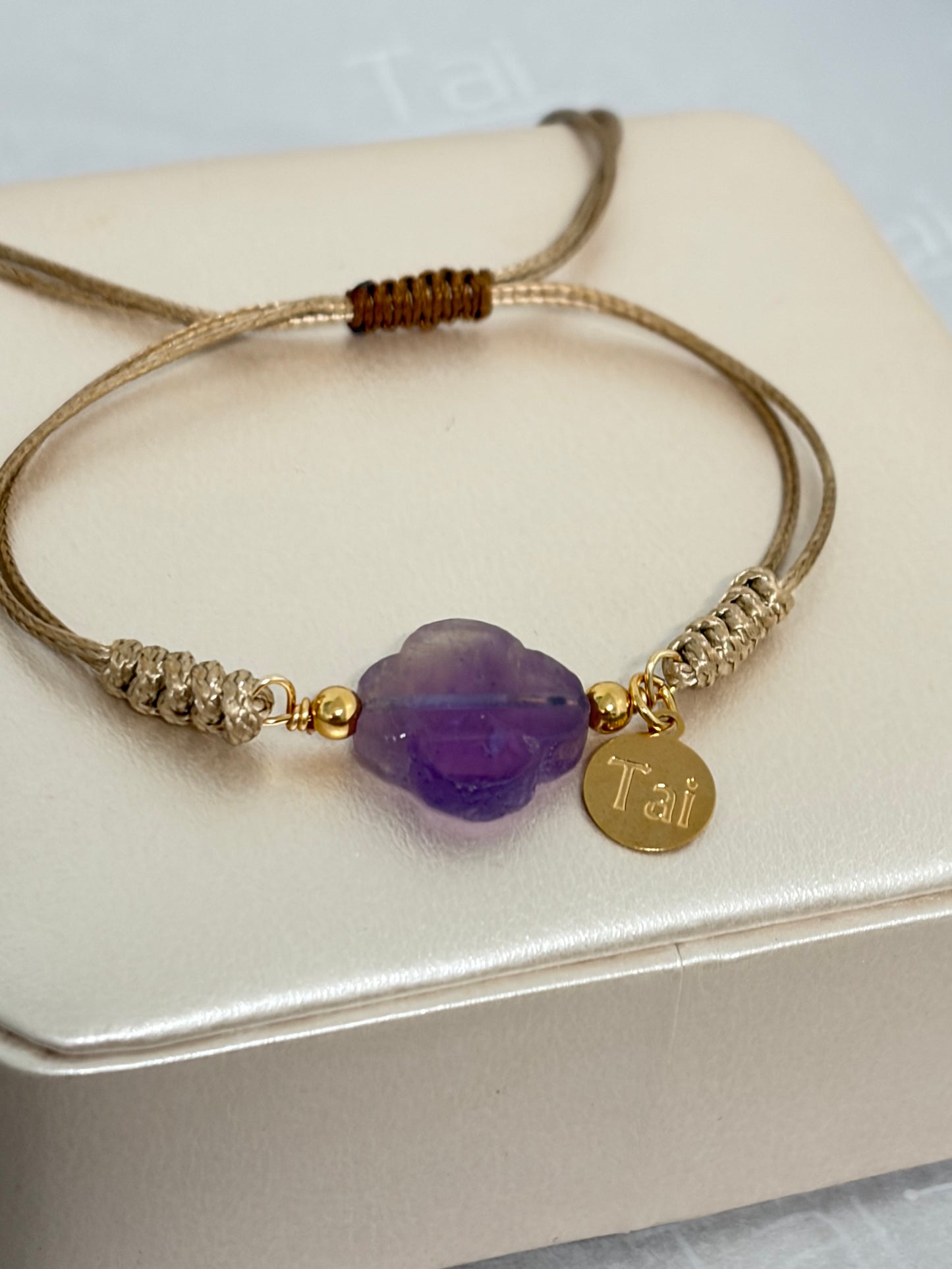 Pulsera en amatista “Tu equilibrio y calma “