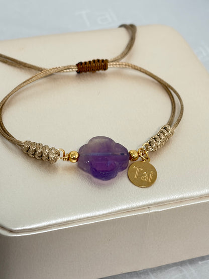 Pulsera en amatista “Tu equilibrio y calma “