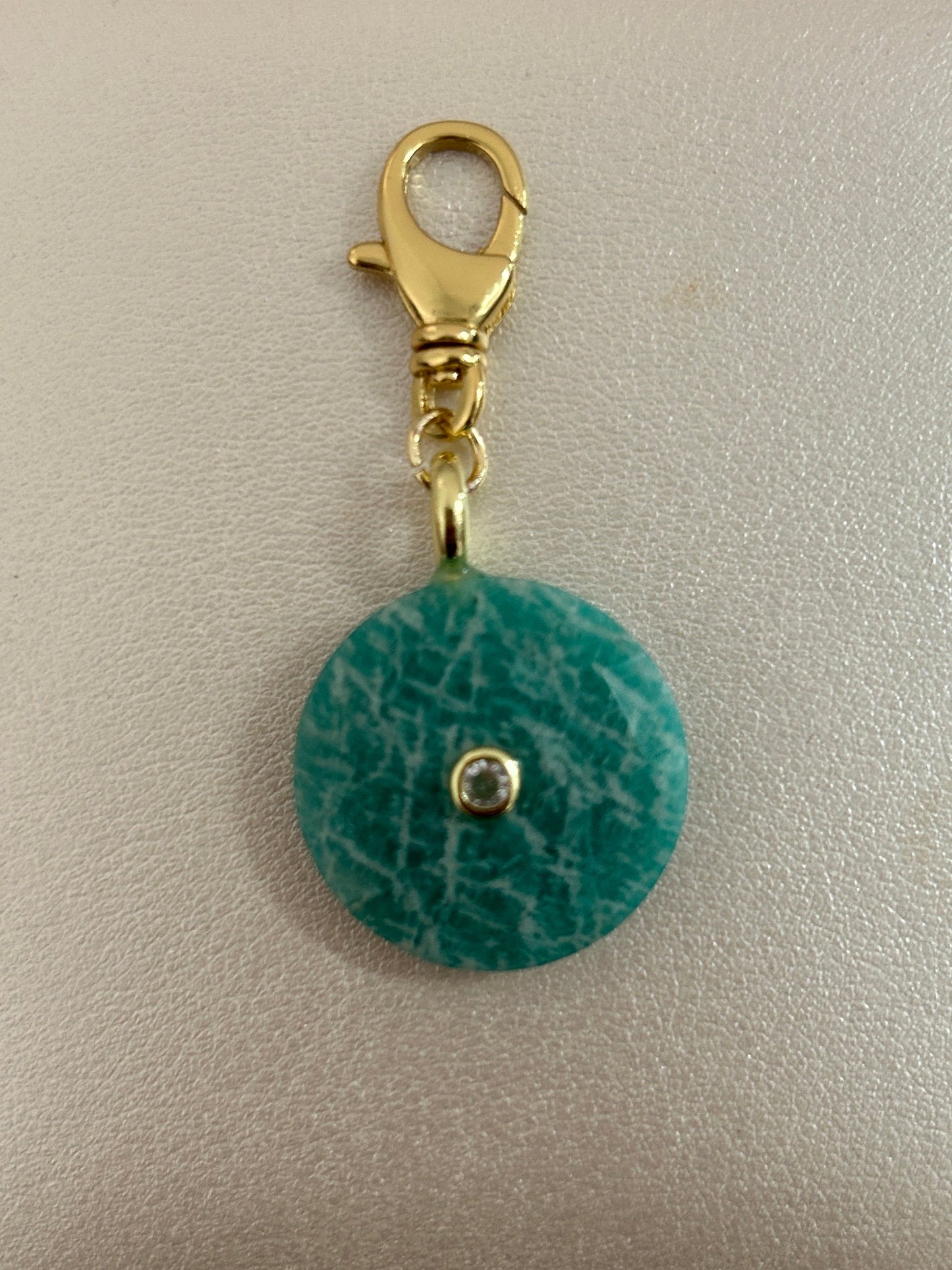 Different stone charms