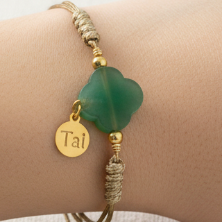 Pulsera de bienestar emocional (Aventurina)