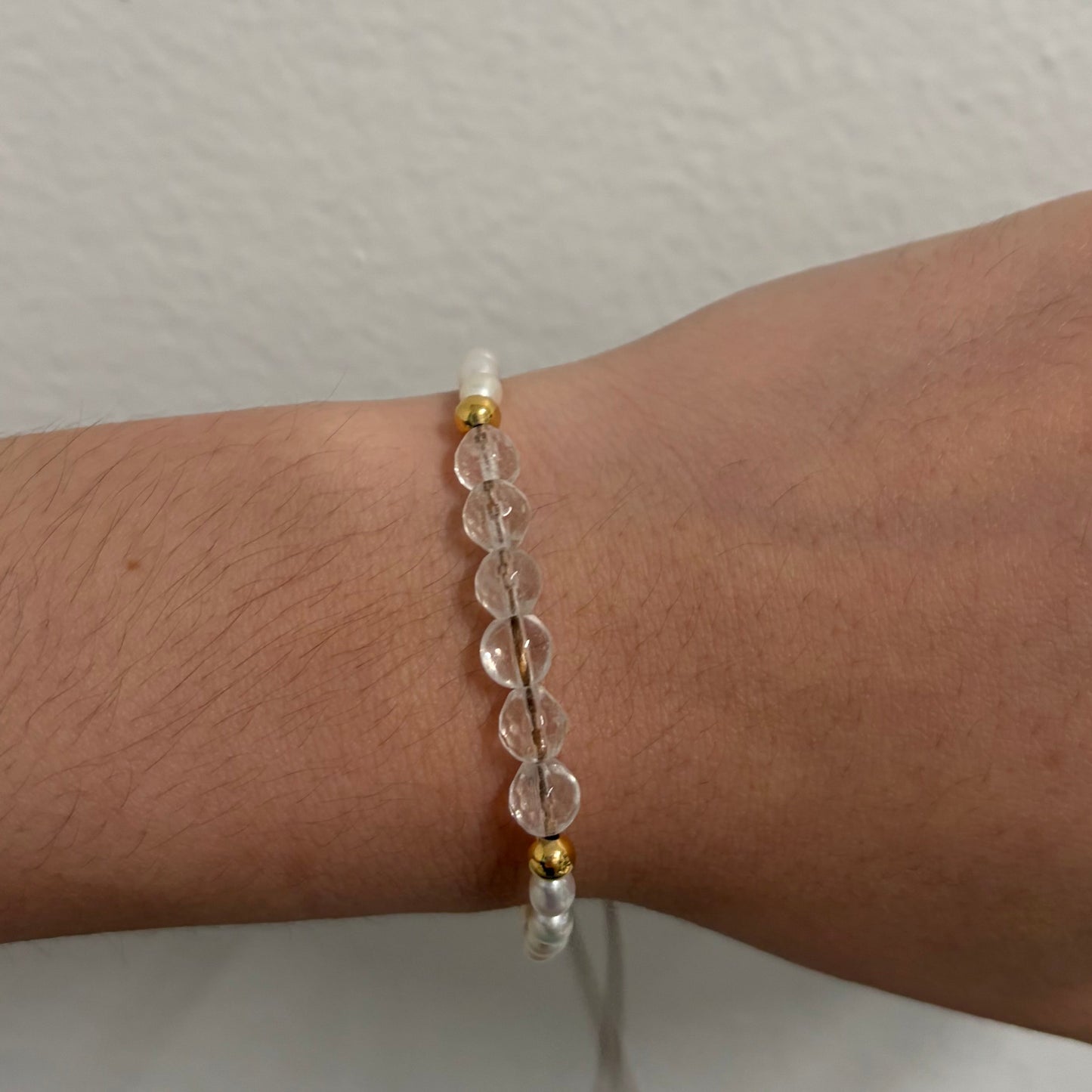 Pulsera de Cuarzo Cristal – Conecta con tu mejor versión