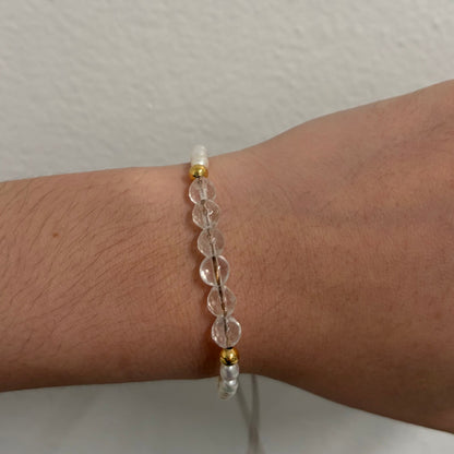 Pulsera de Cuarzo Cristal – Conecta con tu mejor versión