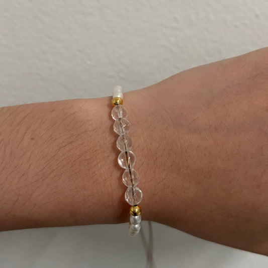 Pulsera de Cuarzo Cristal – Conecta con tu mejor versión