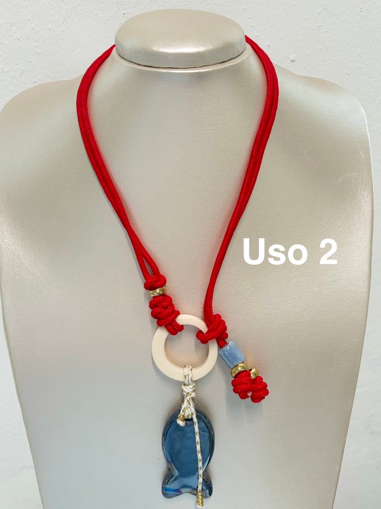 Collar 3 en 1 (rojo)