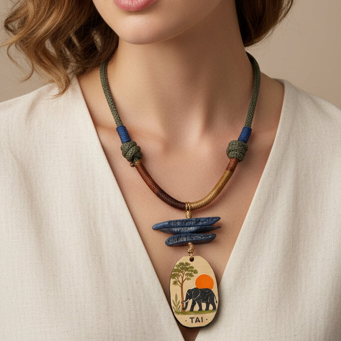 Collar Sabiduria Salvaje- Safari Collection