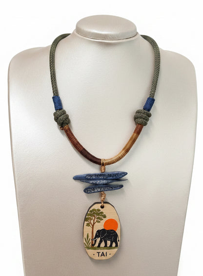 Collar Sabiduria Salvaje- Safari Collection