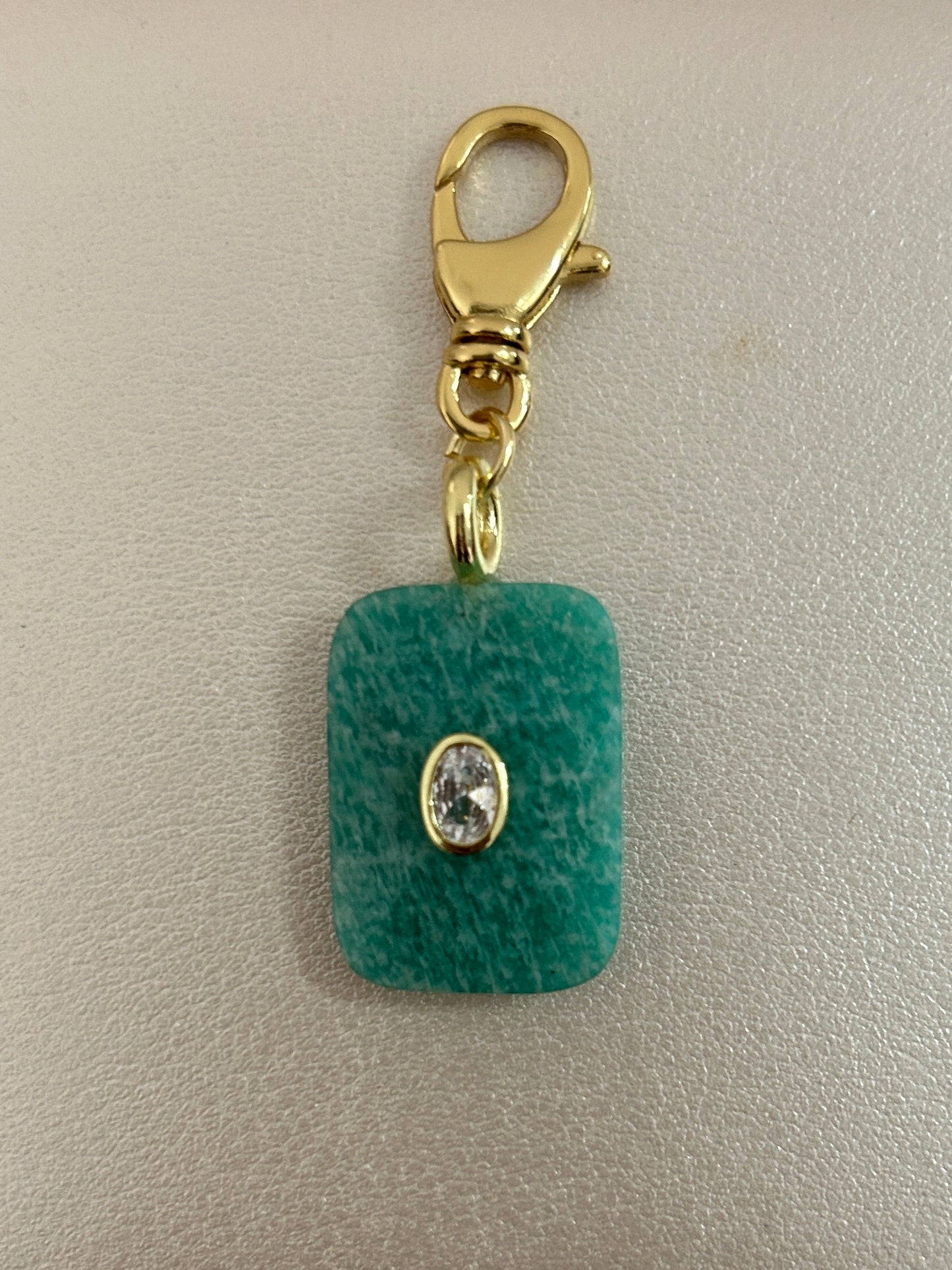 Different stone charms