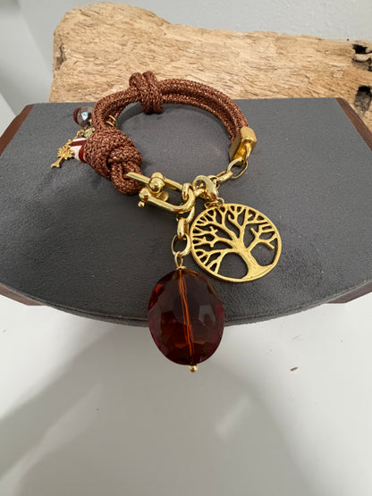 Pulsera Golden Safari #8 bronce - Safari Collection