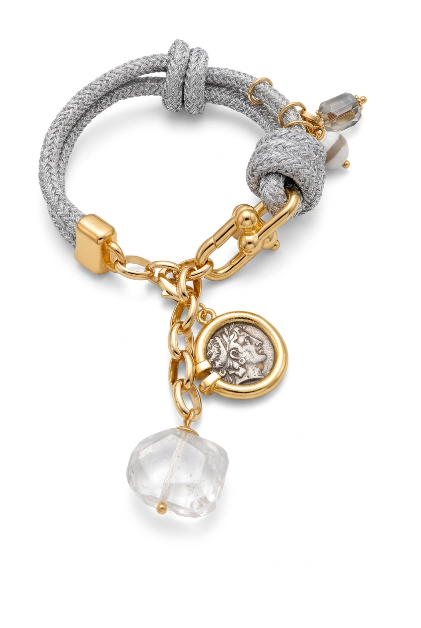 Pulsera Golden Safari  # 10 Silver Safari Collection (Copy)