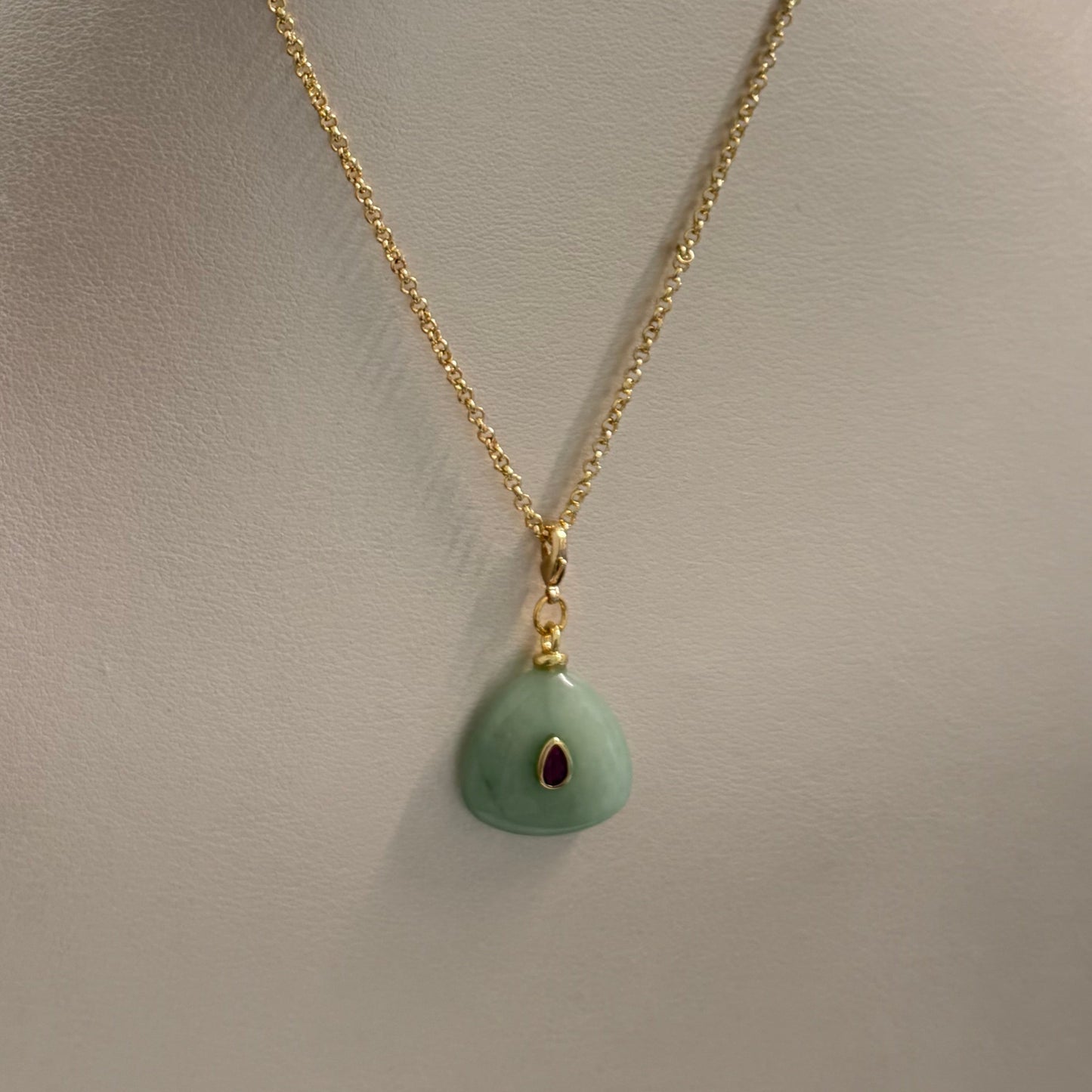 Collar esencia mineral (amazonita)