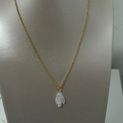 Collar de Nacar  tallado