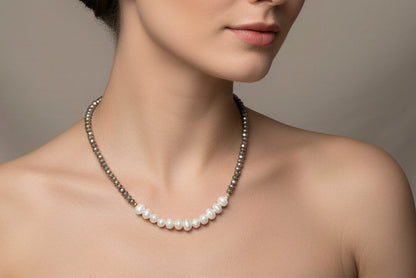 Fresh water pearl necklaces