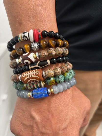 Pulsera en ojo de Tigre