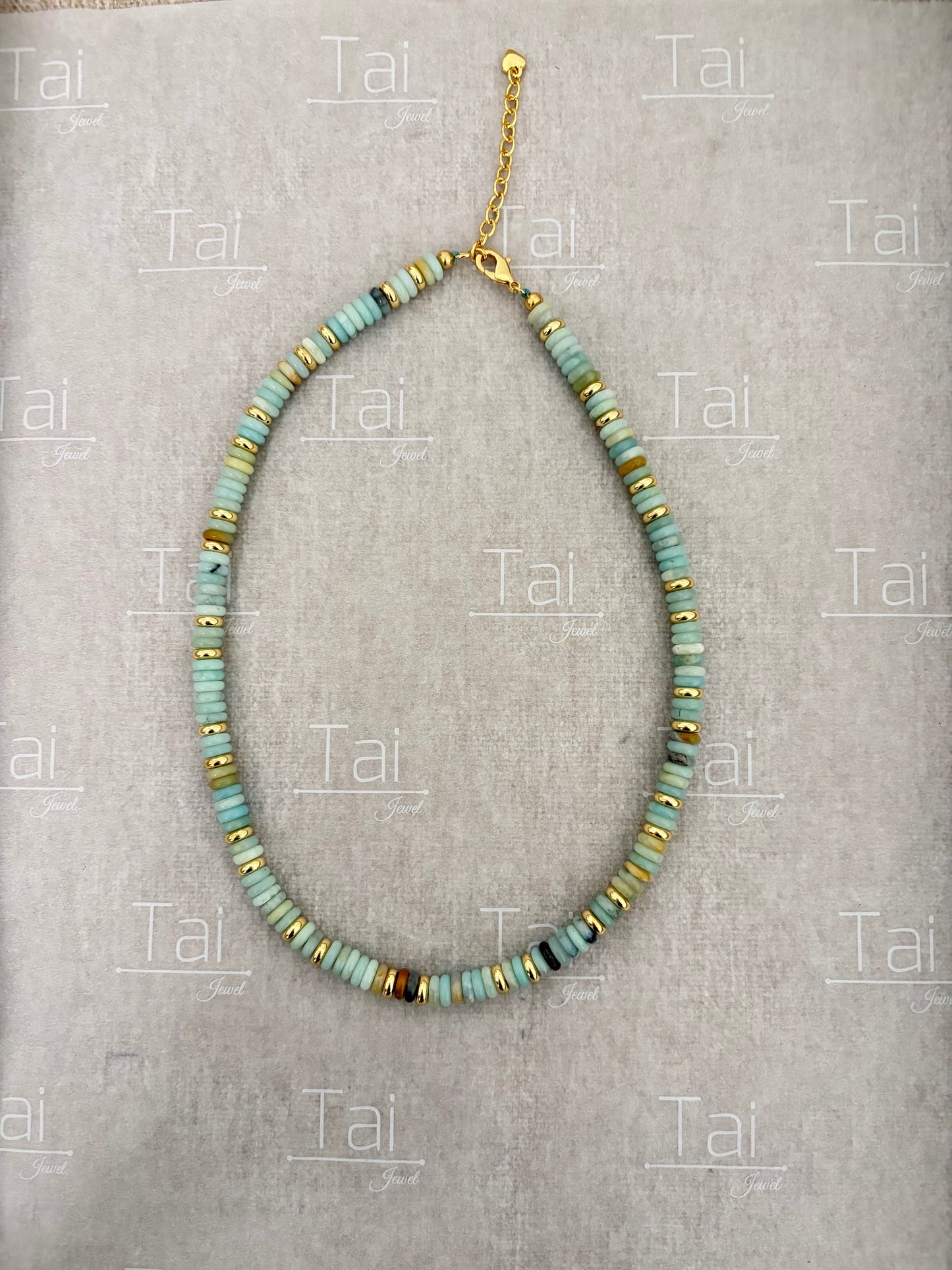 Amazonite and lapis lazuli collection