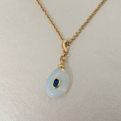Collar esencia mineral (ópalo)