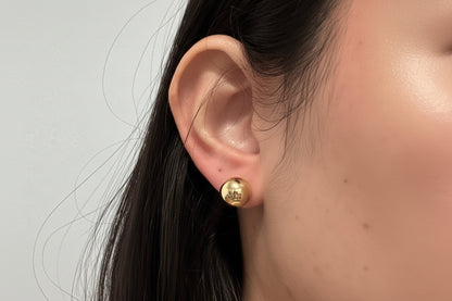 8mm dormilona earrings