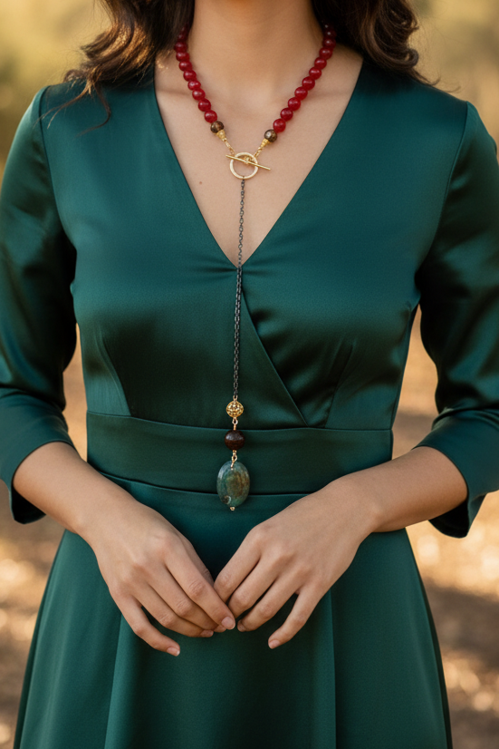 Collar largo Wine dreams