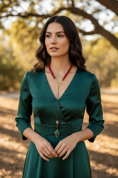 Collar largo Wine dreams