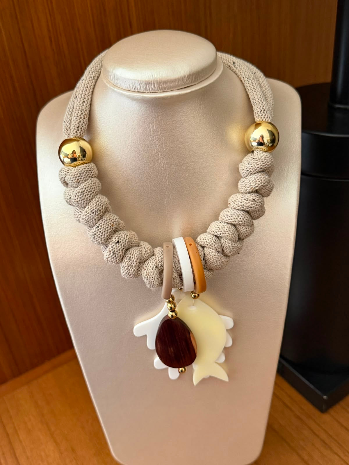 Collar Bahia encantada- #21☀️5 collares en 1☀️charms removible🐟puedes mojarlo