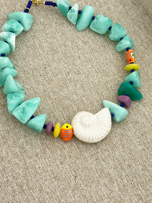 Collar brisa del oceano