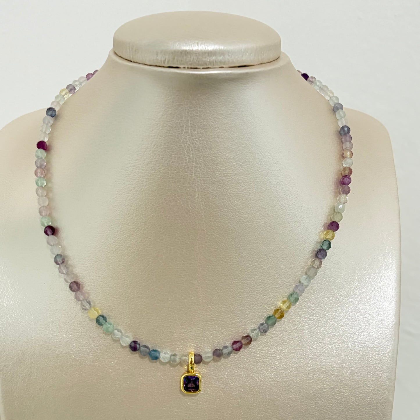 Collar multicolor( fluorite)