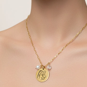 Collar mamá stainless steel