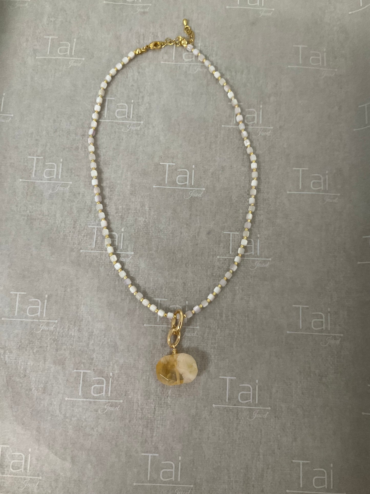 Citrine necklace or bracelet