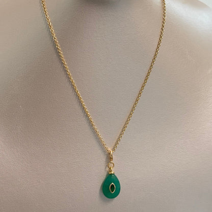 Collar esencia mineral (jade)