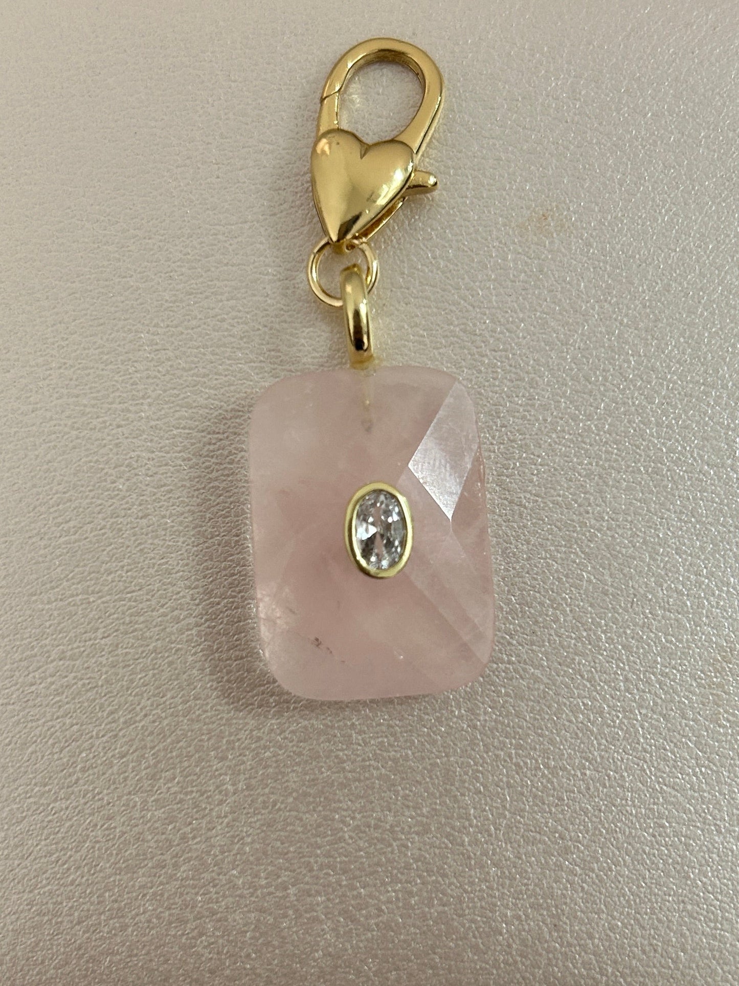 Different stone charms