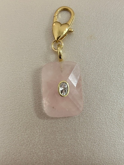 Different stone charms