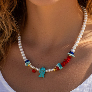 Collar Costa Coral ✨ Lleva contigo la esencia del mar
