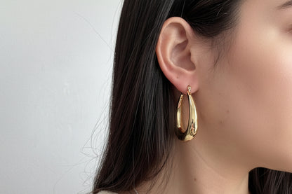 18k plated long lásting Earring