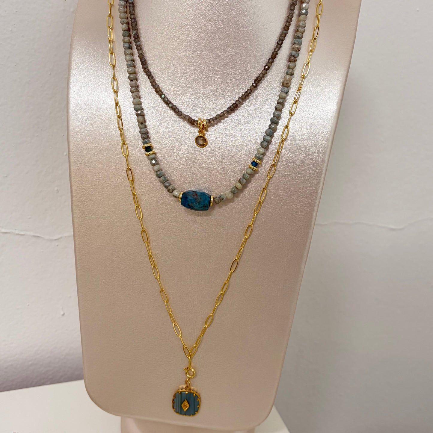 Trio de collares Esencia profunda