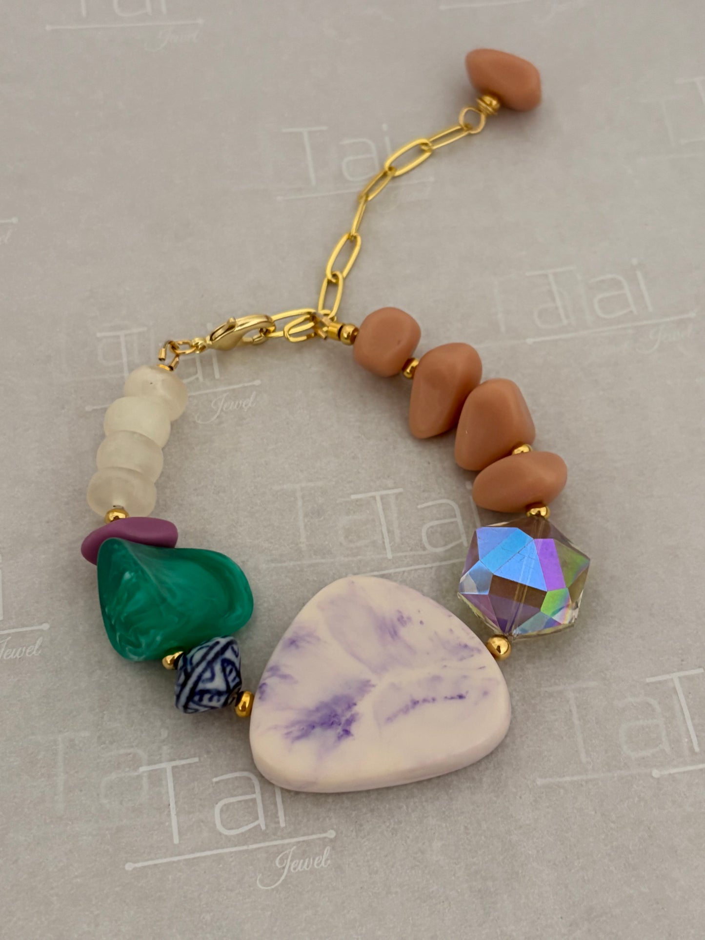 Pulsera isla esmeralda