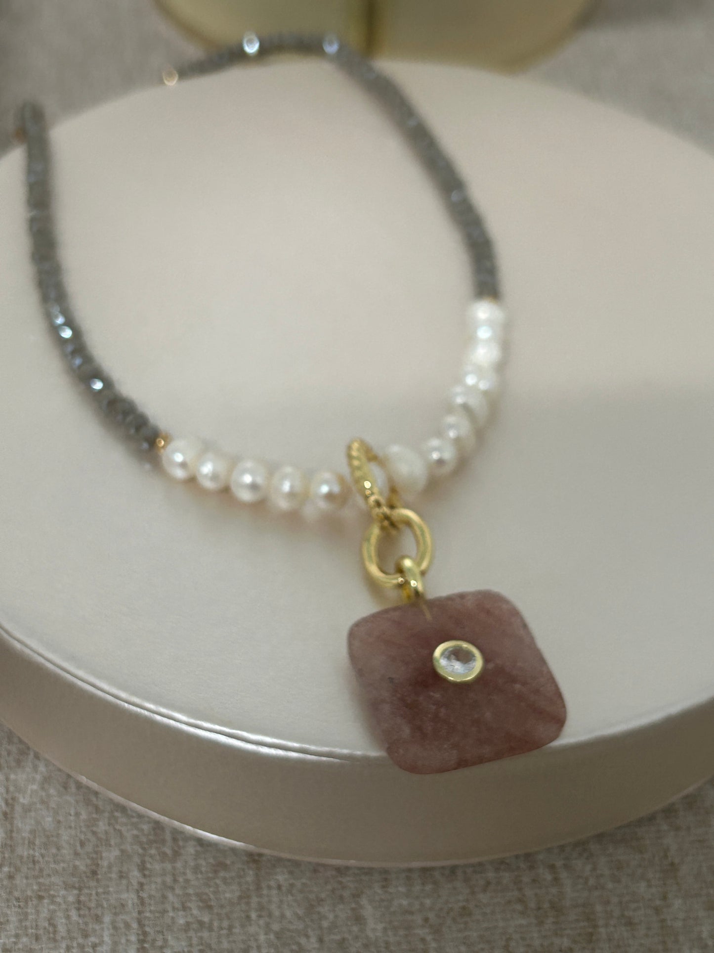 Mix and match strawberry quartz