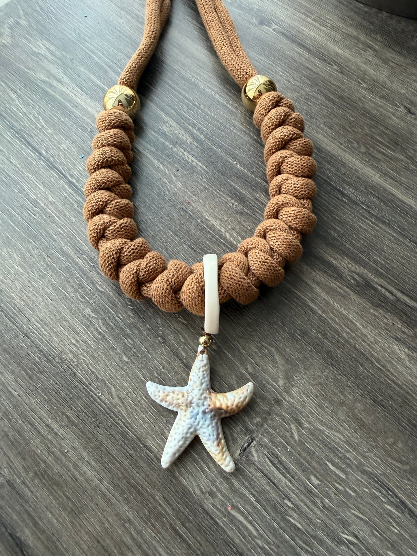 Collar Bahia encantada- ☀️5 collares en 1☀️charms removibles🐟puedes mojarlo