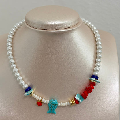 Collar Costa Coral ✨ Lleva contigo la esencia del mar