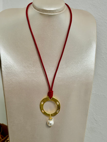 Collar ajustable Sol de Savanna vino #2