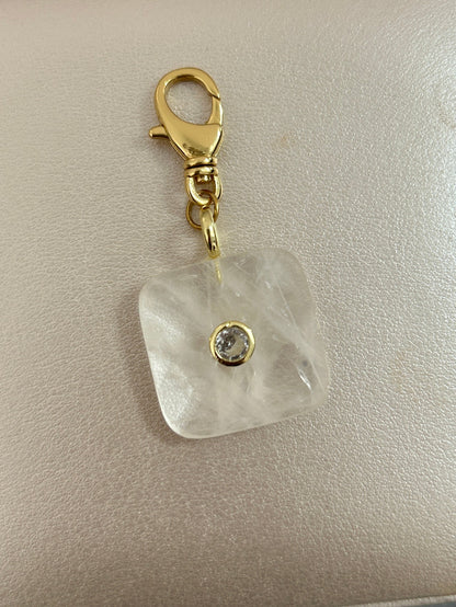 Different stone charms