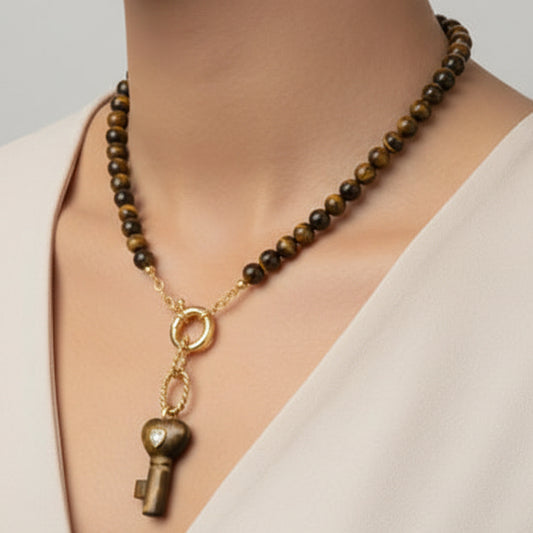 Collar llave de la prosperidad