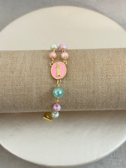 Rosary bracelet collection