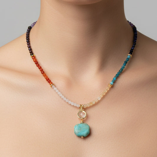 Collar cocktail para el Alma( charms intercambiables)