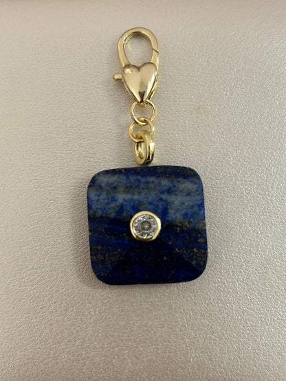 Different stone charms